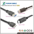 type A/type B/type C micro B connector for USB cable